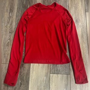 Lululemon red swiftly tech size 4